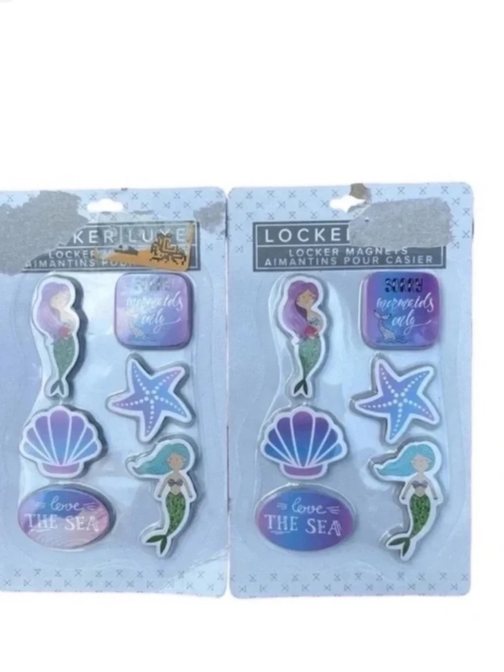 Set of 2 Little Mermaid Magnets